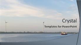  Presentation with long tailed boat fishing boat - Slide deck enhanced with propellar vessel - red fishing boat background and a  colored foreground