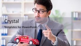  Presentation with tyre elevator motor car - Beautiful PPT layouts featuring property damage claims - agent offering car motor insurance backdrop and a light gray colored foreground