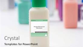  Presentation with bacteria - PPT theme with propionibacterium-shermanii-bacteria-a-bacteria background and a  colored foreground