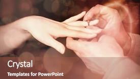  Presentation with classy - Amazing theme having proposal in a classy restaurant backdrop and a tawny brown colored foreground