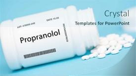  Presentation with hypertension - PPT layouts enhanced with propranolol-non-selective-beta-blocker background and a arctic colored foreground