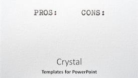  Presentation with cyber sex word written - Presentation enhanced with pros-and-cons-words-written background and a white colored foreground