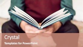  Presentation with werry old man and gis music - Slide set consisting of prosesor - closeup of an old caucasian background and a coral colored foreground