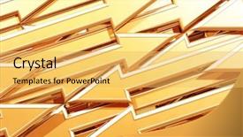  Presentation with arrows - Presentation theme consisting of prospectus - 3d arrows background background and a yellow colored foreground