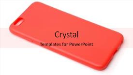  Presentation with red bull case - PPT theme enhanced with protected folder - red protective phone silicone case background and a  colored foreground