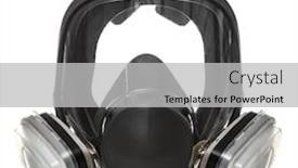  Presentation with corona - Theme enhanced with protective-mask-with-filters-professional background and a light gray colored foreground