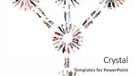  Presentation with achievement - Slide set featuring protein structure - achievement idea workforce concept background and a white colored foreground