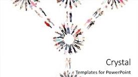  Presentation with concept of biochemistry dna - Amazing PPT layouts having protein structure - workforce concept clerks compilation backdrop and a white colored foreground