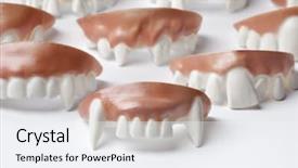  Presentation with dental prosthesis - Cool new PPT layouts with prothesis - collection of dental prosthesis backdrop and a white colored foreground
