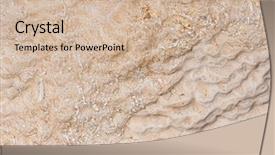  Presentation with yellowstone - Colorful slide deck enhanced with protozoa - microbial mat pools close up backdrop and a  colored foreground