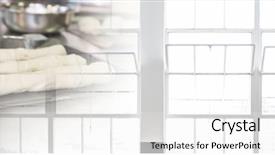  Presentation with baking - PPT layouts with prove - kitchen pastry baking transition background and a  colored foreground