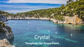  Presentation with spring - Theme featuring provence france spring abrupt stony background and a  colored foreground