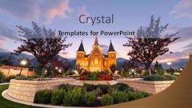  Presentation with provo utah - Presentation design consisting of provo-utah-october-2-2019 background and a light blue colored foreground