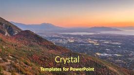  Presentation with provo utah - PPT theme featuring provo-utah-usa-view background and a tawny brown colored foreground