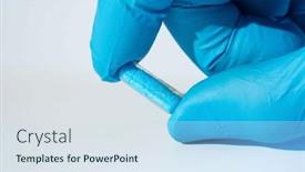  Presentation with effects radiation - PPT layouts consisting of prussian-blue-medications background and a sky blue colored foreground