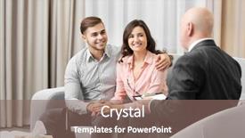  Presentation with couple therapy - PPT theme with psicoanalisis - young happy couple after therapy background and a violet colored foreground