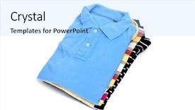  Presentation with knitted shirts - Audience pleasing slide deck consisting of young male businessman holding origami airplanes studio backdrop and a light gray colored foreground