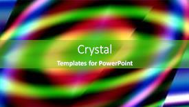  Presentation with psychedelic - Cool new PPT layouts with psychedelic fantasy background backdrop and a shamrock green colored foreground