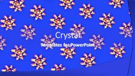  Presentation with birthday greetings - Colorful PPT theme enhanced with psychedelic-ribbon-bow-pattern backdrop and a cobalt blue colored foreground