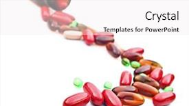  Presentation with pill bottle - Cool new presentation with psychiatric drugs - pills and pill bottle backdrop and a white colored foreground