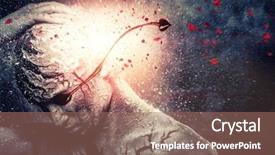  Presentation with tears - Beautiful slides featuring animal behaviour - portrait of cute little smiling backdrop and a gray colored foreground.