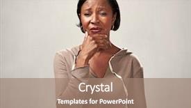  Presentation with woman crying - Colorful theme enhanced with psychic mind - sad crying black woman backdrop and a coral colored foreground