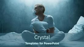  Presentation with bed - Cool new theme with psycho-man-hugs-pillow backdrop and a ocean colored foreground