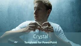  Presentation with insomnia - Theme enhanced with psycho-man-takes-drugs-insomnia background and a ocean colored foreground