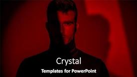  Presentation with art - Slides featuring psychological-art-portrait-portrait background and a black colored foreground