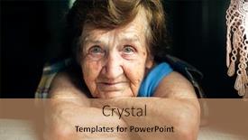  Presentation with old - Amazing presentation theme having psychological-portrait-of-an-emotional backdrop and a coral colored foreground