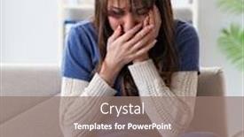  Presentation with guidance and counselling - Colorful slide deck enhanced with psychologist-counselling-woman-beaten backdrop and a coral colored foreground