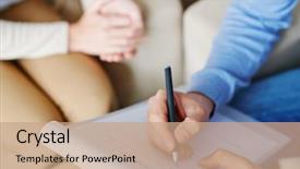  Presentation with psychology - Colorful slide deck enhanced with psychology - fill in card backdrop and a coral colored foreground