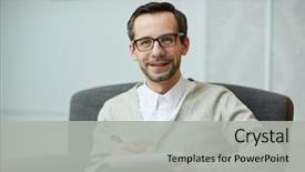  Presentation with self - PPT layouts having psychology - self-employed professional background and a light gray colored foreground