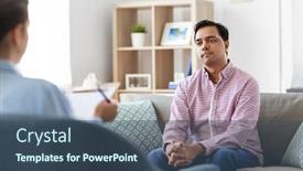  Presentation with psychology - Amazing presentation having psychology-mental-therapy-and-people backdrop and a ocean colored foreground