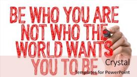  Presentation with marker - Beautiful presentation theme featuring know individual - hand with marker writing be backdrop and a lemonade colored foreground