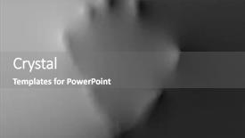  Presentation with horror - Presentation design featuring hand pressing through fabric as horror background background and a gray colored foreground