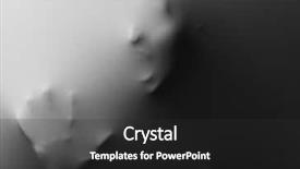  Presentation with human face - Beautiful PPT layouts featuring screaming human face with hand pressing through fabric as horror background backdrop and a dark gray colored foreground