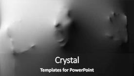  Presentation with human face - Beautiful slide deck featuring screaming human face with hands backdrop and a dark gray colored foreground