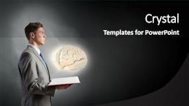  Presentation with psycology - Presentation design featuring psycology - book to broaden your mind background and a black colored foreground