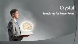  Presentation with psycology - PPT layouts having psycology - book to broaden your mind background and a gray colored foreground