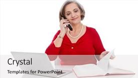  Presentation with red white blue business - Amazing PPT theme having psycosis - isolated senior business woman backdrop and a light gray colored foreground