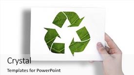  Presentation with awareness - Amazing slide deck having public awareness - ecology sign on white sheet backdrop and a white colored foreground