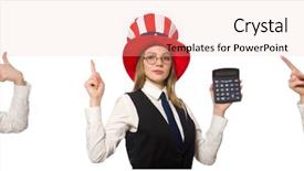  Presentation with american slavery - Cool new slides with public debt - collage with woman and american backdrop and a lemonade colored foreground