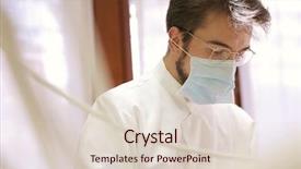  Presentation with work the word in your life - Beautiful PPT theme featuring public health patient care - dentist at work backdrop and a  colored foreground