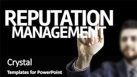  Presentation with black business - PPT layouts consisting of public opinion - business man pointing to black background and a black colored foreground