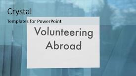  Presentation with birth jesus stained glass window - Amazing presentation design having public outreach - sheet of paper with text backdrop and a light blue colored foreground