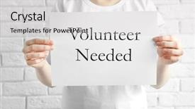  Presentation with santa claus holding scroll paper - Beautiful slide deck featuring public outreach - woman holding sheet of paper backdrop and a light gray colored foreground