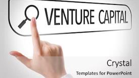  Presentation with search - Beautiful slide deck featuring public private partnerships - venture capital written in search backdrop and a light gray colored foreground