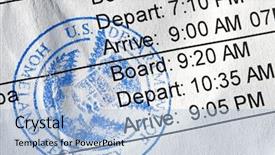  Presentation with homeland security - Cool new presentation theme with public seal of homeland security backdrop and a  colored foreground