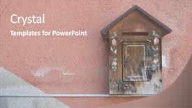  Presentation with ancient indian philosophy lovely - Audience pleasing PPT layouts consisting of public service delivery - lovely mailbox backdrop and a coral colored foreground